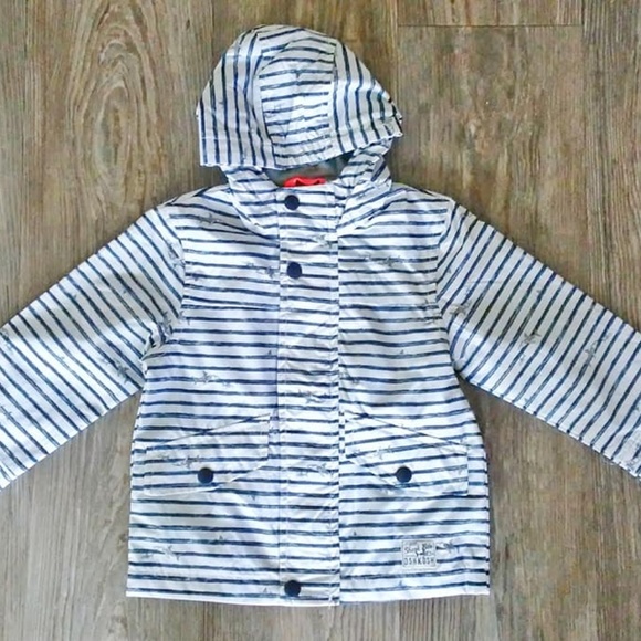 NWT toddler boy lightweight rain jacket with hood - Picture 2 of 3